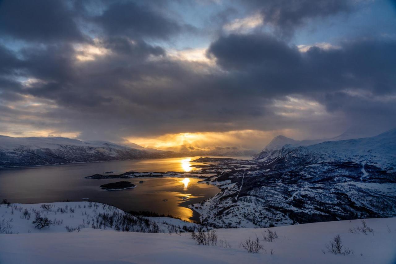 House In The Heart Of The Lyngen Alps With Best View Lyngseidet Dış mekan fotoğraf